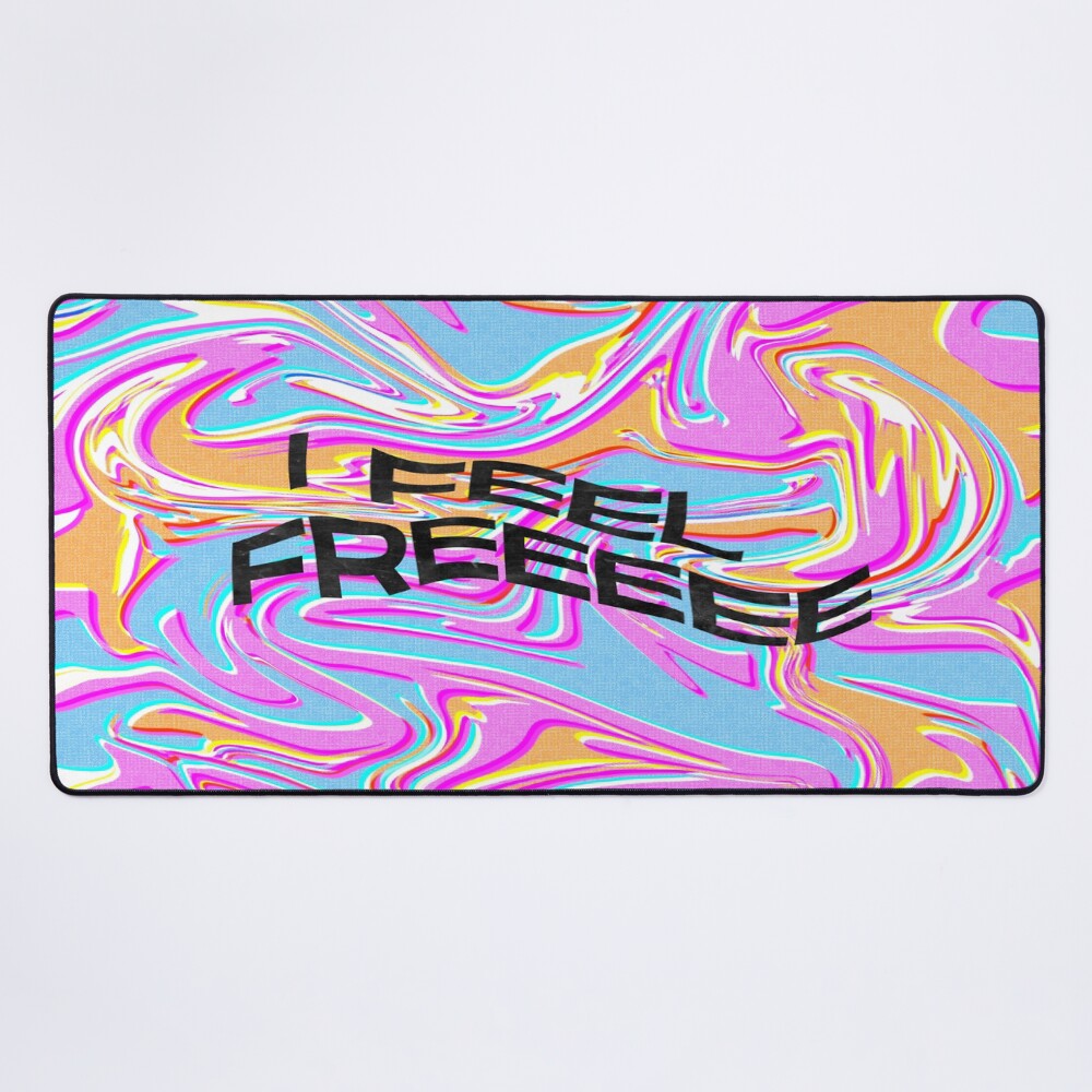 I Feel Free Kanye West Art Mouse Pad