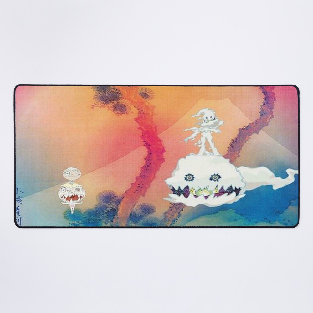 Fish Ghost Kids See Ghosts Kanye West Mouse Pad