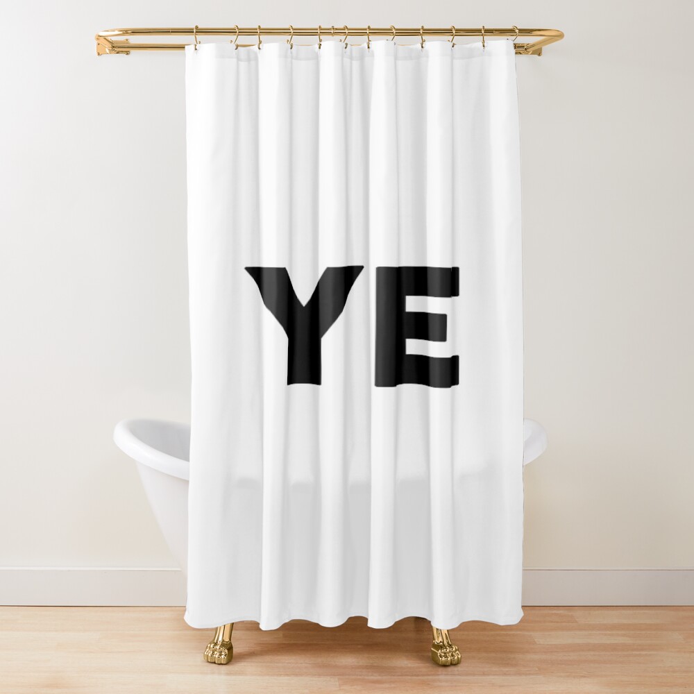 Kanye West Ye Shower Curtain