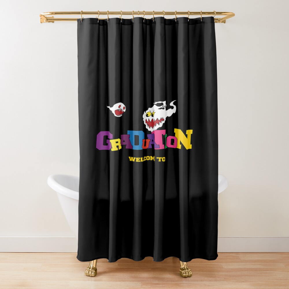 Kanye West Graduation Albums Shower Curtain