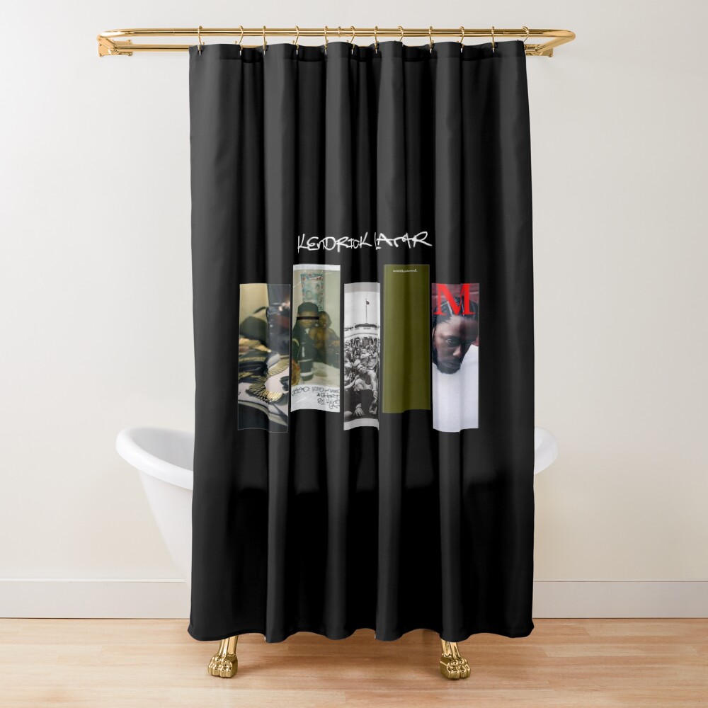 Kendrick Lamar Discography Shower Curtain