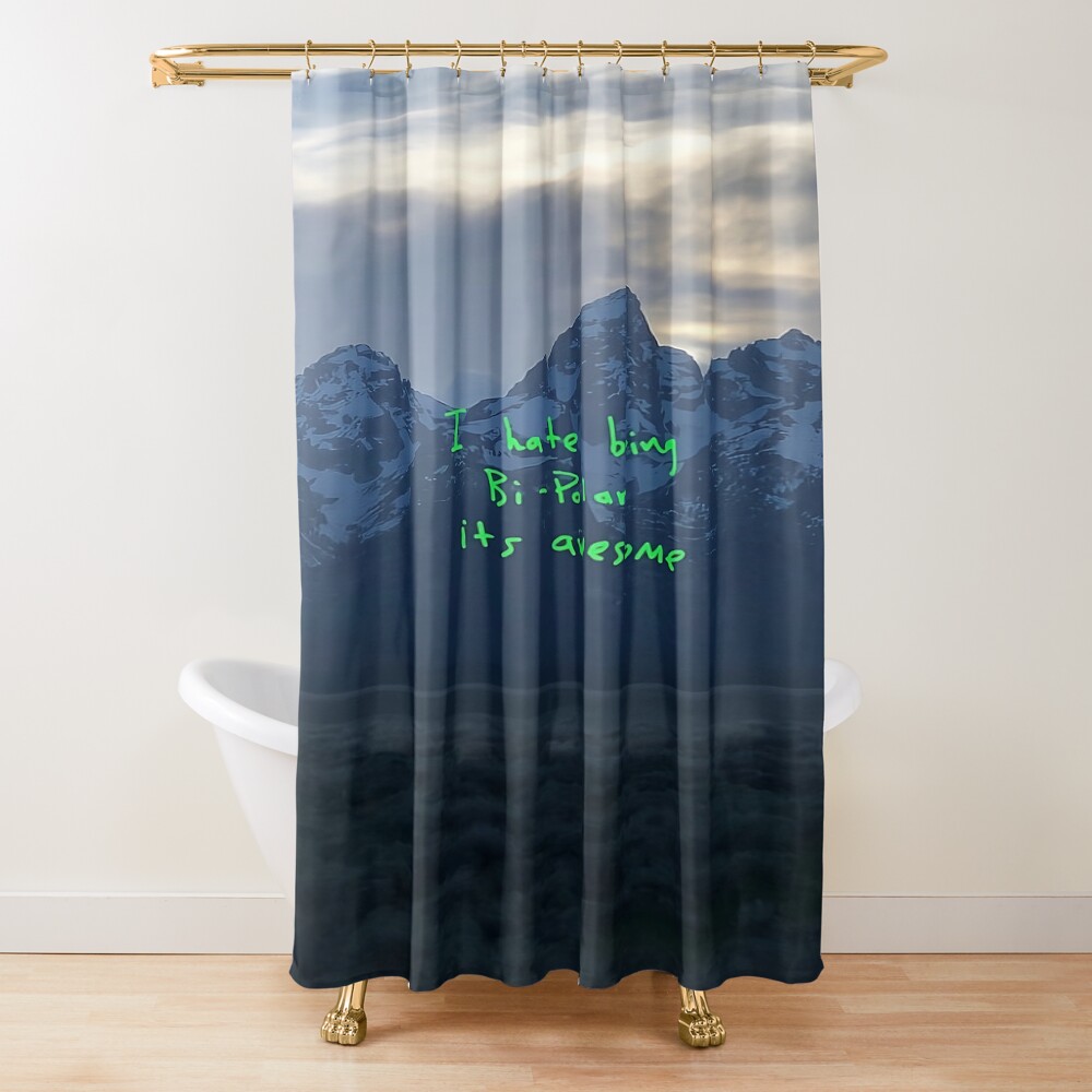 Ye Kanye West Album Cover Extreme 4k High Resolution And Quality Shower Curtain