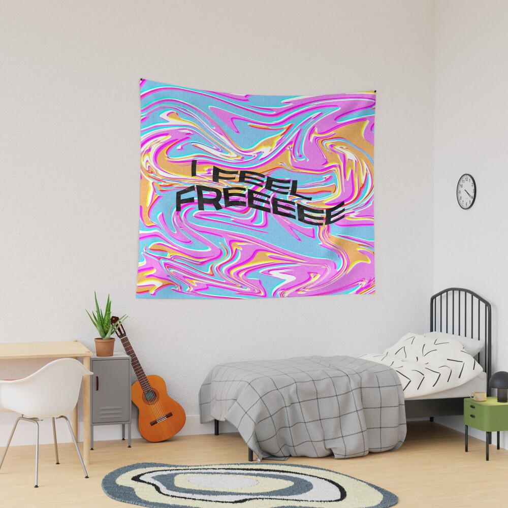 I Feel Free Kanye West Art Tapestry